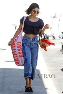 明星短牛仔裤图片,明星短牛仔裤潮流解析