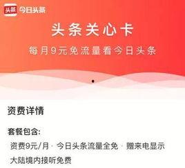 头条免流卡怎么开,畅享无限流量体验